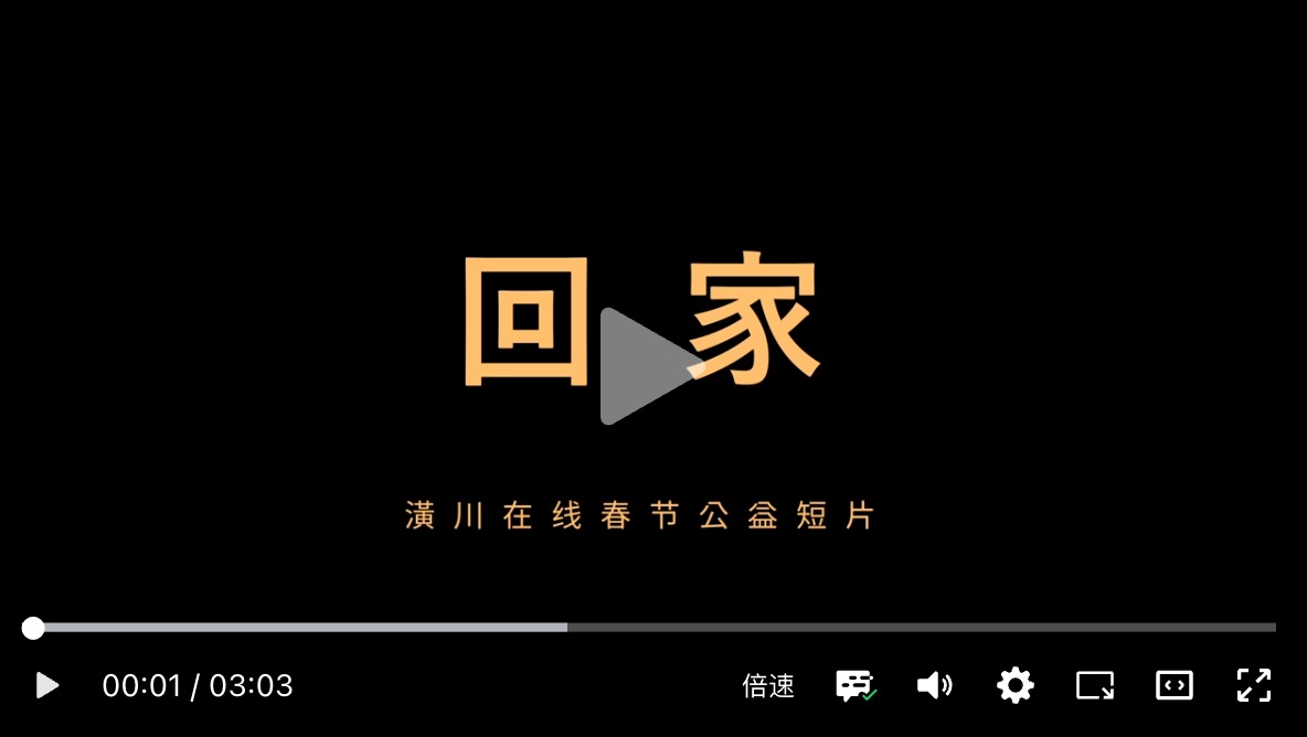 《回家》潢川在线2022春节公益短片